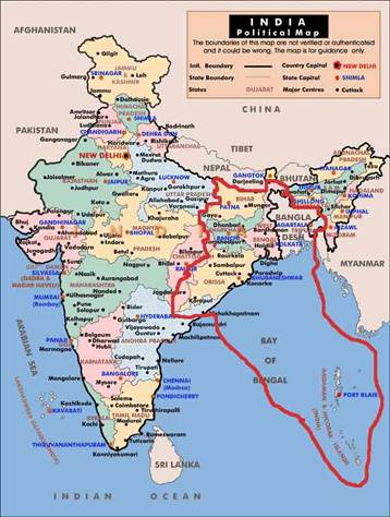 India map