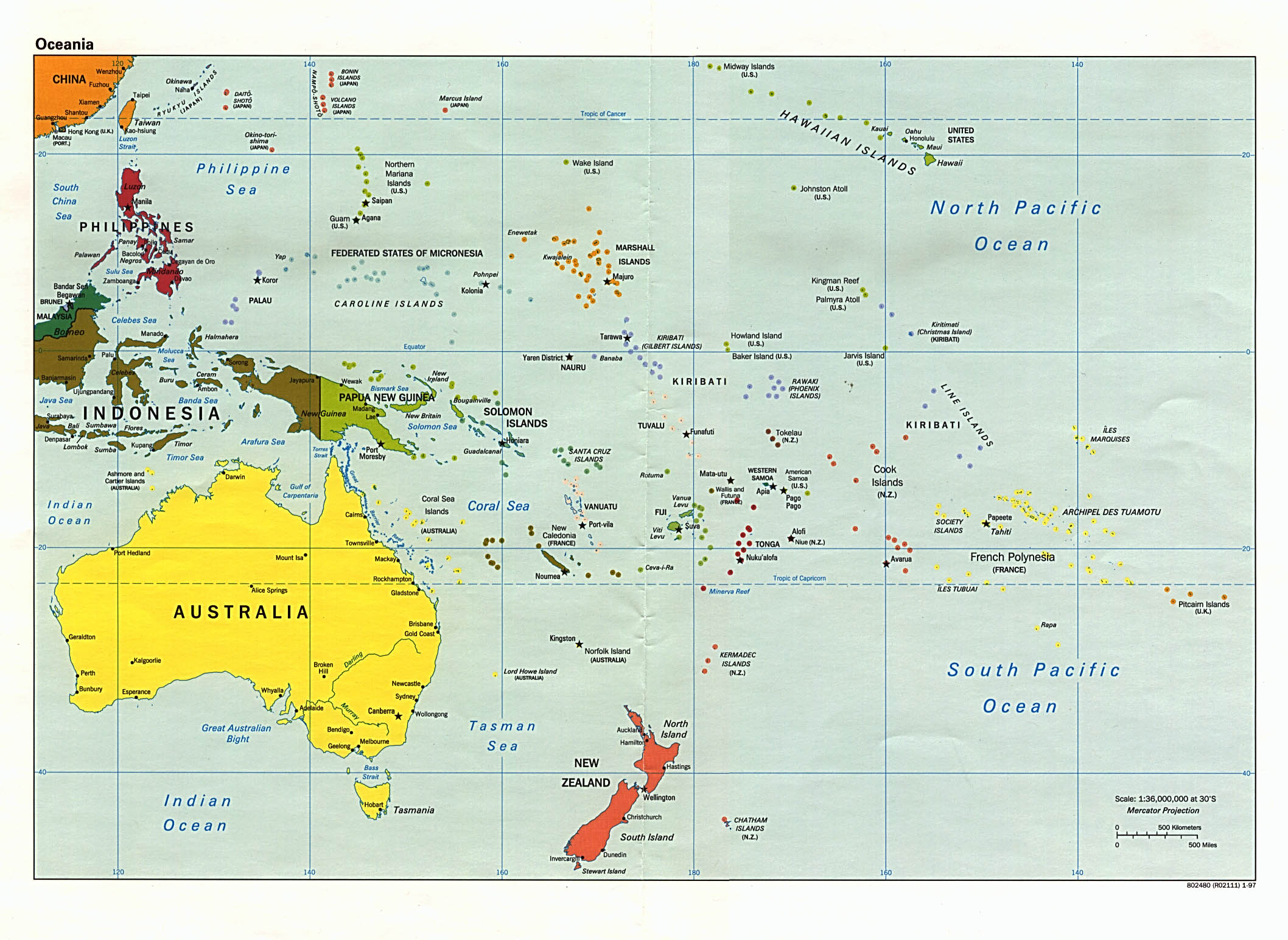 Across Pacific & Asia