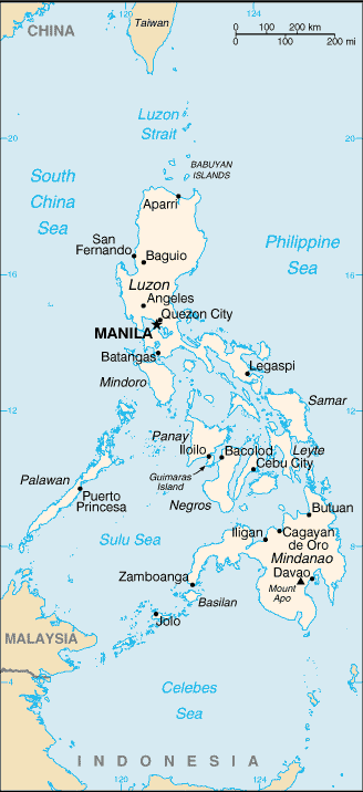 Philippines map