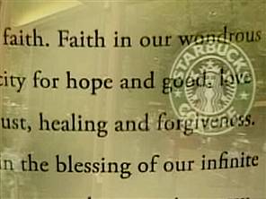 coffee cup with faith