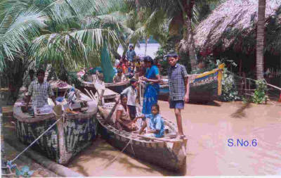 evacuating people to safer areas