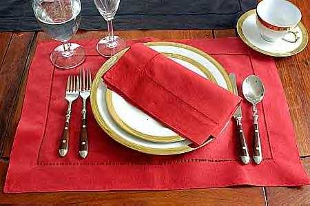 folded napkin