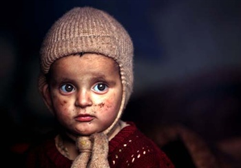 child devistated