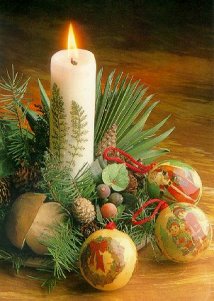 xmas candle